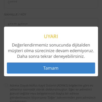 Denizbank Mobilden Şubeye Gitmeden Müşteri Olamıyorum