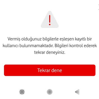 Vodafone FreeZone Kullanıcı Tanımlama Sorunu