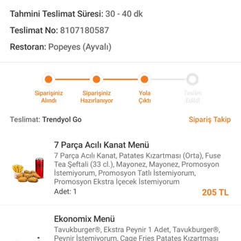 Popeyes Yağın İçinde Yüzen Kanat