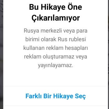 Instagram Reklam Verme Hatası