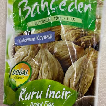 Peyman Bahçeden Marka İncirler Siyah Renkte
