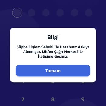 MoneyPay Hesabım Askıya Alındı