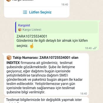 Zara Onlinedan Aldığım Sipariş 3 Haftadır Teslim Edilmedi