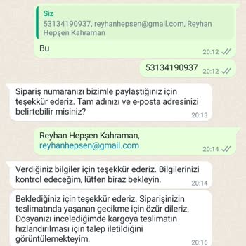 Zara Onlinedan Aldığım Sipariş 3 Haftadır Teslim Edilmedi