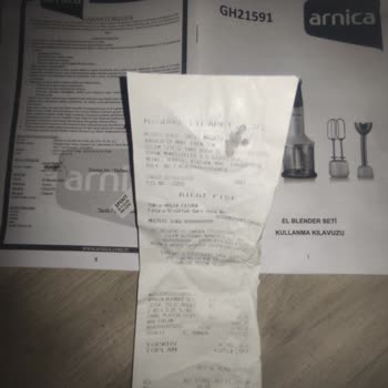 Arnica Blender Bıçak Kısmı Düşüyor