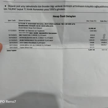 Akbank Kart Ekstreleriyle Yaşanan Karmaşa Ve Mağduriyet