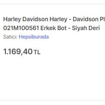 Hepsiburada.com Harley Davidson Defolu Bot Mağduriyeti