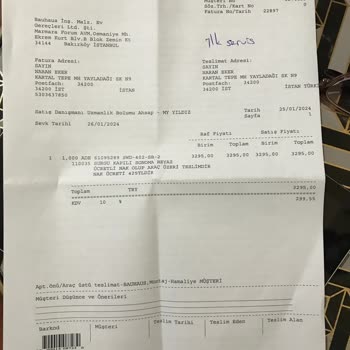 Bauhaus Nakliye Ücretini Alıp Verdikleri Hizmet Rezil