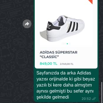 Sneakersco Ayakkabı Görselden Farklı Geldi