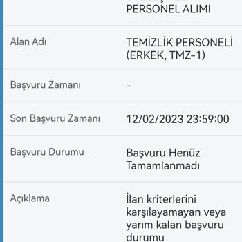 Kariyer Kapısı İş Başvurusu Güncelleme
