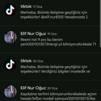 TikTok Hesabıma Giremiyorum Yardım Eder Misiniz Lütfen