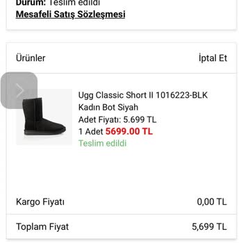 A101 Sahte Ugg Uzun Siyah Bot