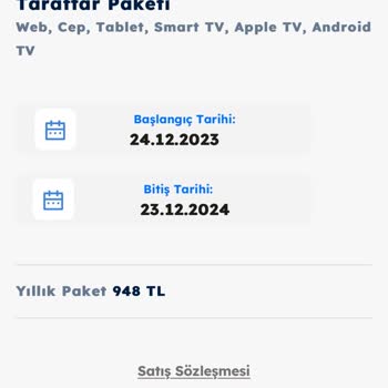 TOD Tv Tod Paket Yetki Hatası