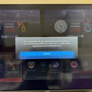 TOD Tv Tod Paket Yetki Hatası