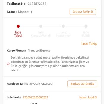 Trendyol Son Kullanma Tarihi Geçmek Üzere Olan Mama Gönderdiler!