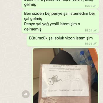 Qafiye Prive 45 Gün Sonra Gelen Kargo Ve Yanlış Ürünler Göndermeleri