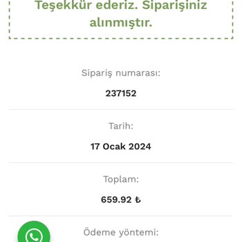 Öykü Fashion Sipariş İle İlgili Gelişme Olmaması