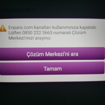 Enpara.com Kanalları Kullanımınıza Kapatılmıştır