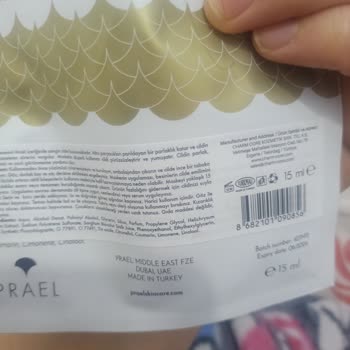 Prael Skincare Maske Yüzümü Yaktı