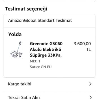 Amazon Uluslararası Siparişte Yaşanan Kargo Sorunu