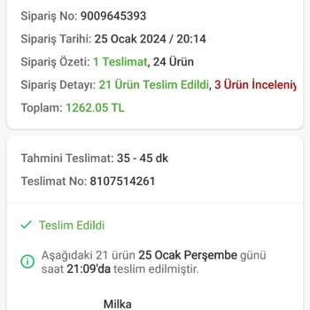 Trendyol Market Kronik Sorunu Eksik Ürün
