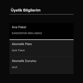 Exxen İptal Etme Butonu Yok