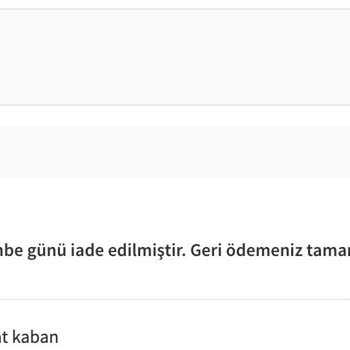 Trendyol İade Ücretini Yatırmıyor!