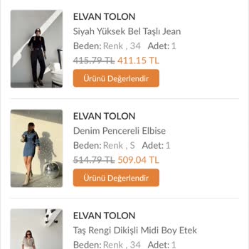 Elvan Tolon Etiketsiz Yanlış Ürünler İade Yok!