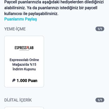 Paycell'de Arkadaşımı Davet Ettim Puanlarım Gelmedi
