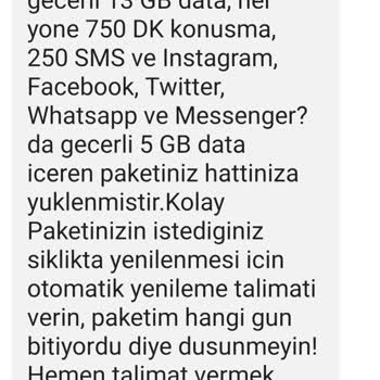 Vodafone'un Vermediği 15 GB Hediyesi