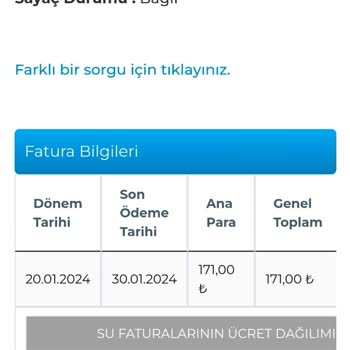 İZSU Fahiş Su Faturaları Gönderiyor!