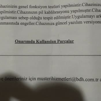 Samsung Telefon Rezil Servis Yok