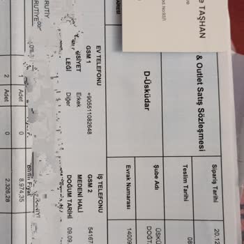 Doğtaş Mobilya Ürün Teslimatı Teslimat Şikayeti