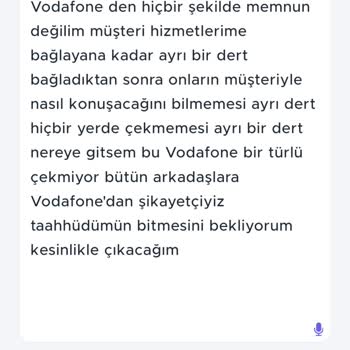 Vodafone Çilesi: Çekmeyen Sinyal, İlgisiz Destek!