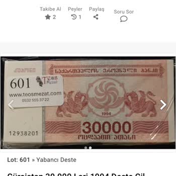 Müzayede App Mezat Uygulamasında Yanıltıcı Para Satışı