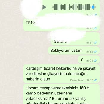 Lacossosman55 (Instagram) Beden Hatası Ve İlgisiz Satıcı Sorunu