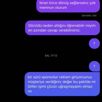 Cetinkayamoda (Instagram) Yanlış Ürün Hayal Kırıklığı