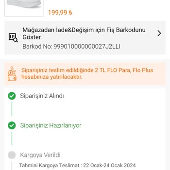 FLO Ayakkabı Sipariş Edilen Ayakkabı Neden Kargoya Verilmiyor?