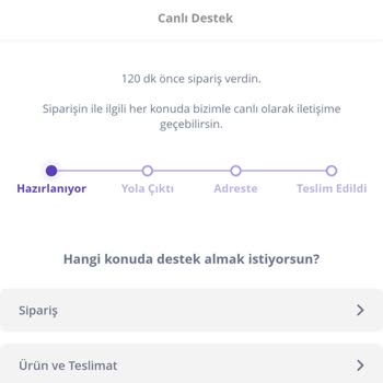 Getir Siparişim Teslim Edilmedi Ve İade İşlemi Gerçekleştirilmedi