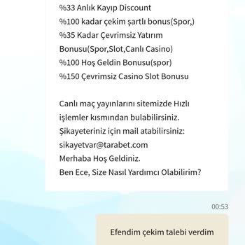 Tarabete Yatırım Ve Güven Vermeyin