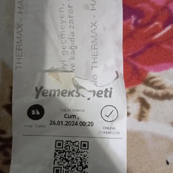 Yemeksepeti Paşa Döner Gecikme Bir Buçuk Saat Oldu