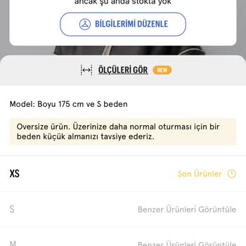 Pull And Bear Stokta Görünen Ürünler Sepete Eklenince Tükendi Yazıyor