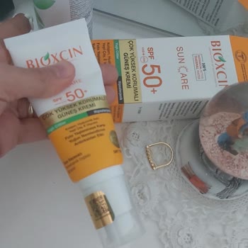 Bioxcin Güneş Kremi Kutusu Yarısı Boş