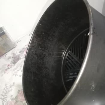 Kumtel Airfryer Sepetinde Yağ Ve Pas Sorunu!