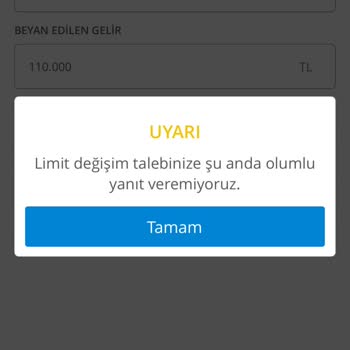 Denizbank Limit Yükseltmiyor Bu