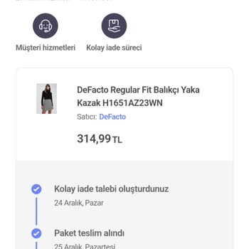 Hepsiburada İade Param Yatırılmadı