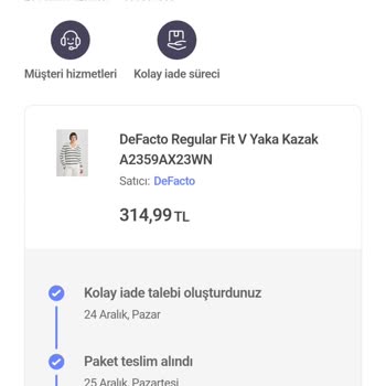 Hepsiburada İade Param Yatırılmadı
