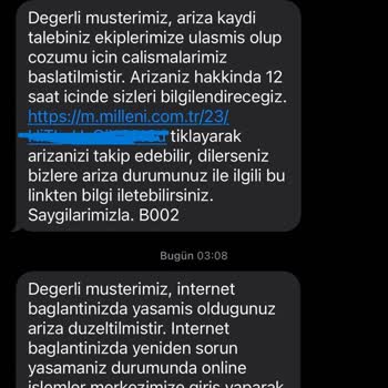Millenicom İnternet Kesilmesi Ve Sürekli Olarak Kopma Problemleri