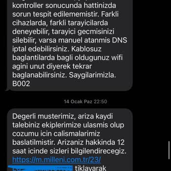 Millenicom İnternet Kesilmesi Ve Sürekli Olarak Kopma Problemleri