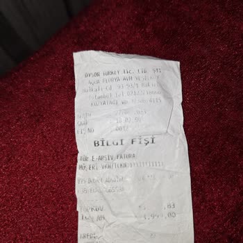 Dyson Süpürgemin Geri İadesi